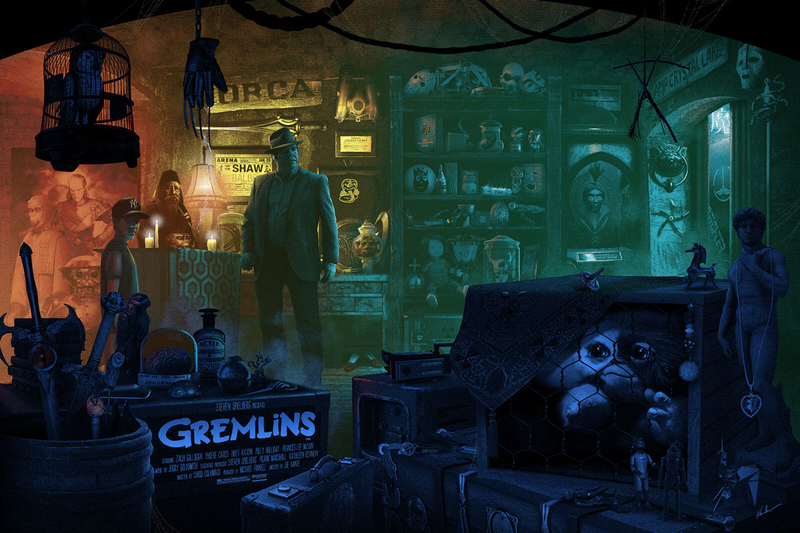 Illustration for article titled This Insane Gremlins Poster Has 84 Different References On It—Can You Guess Them All?